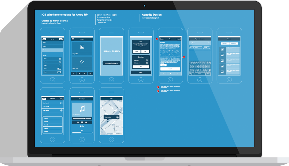 Модная презентация макет