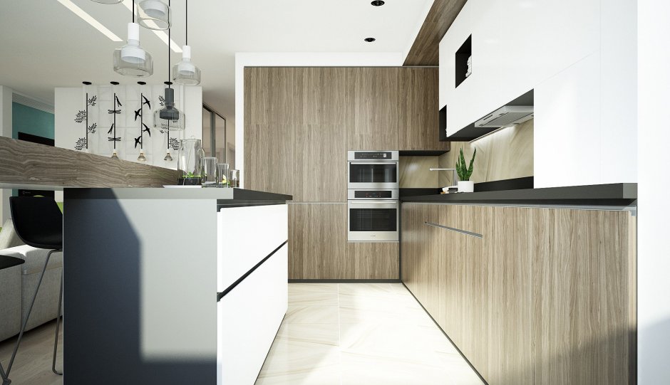Фасады для кухни в стиле Минимализм
