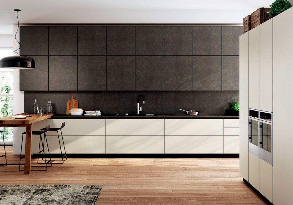 Кухни Scavolini фасад дерево