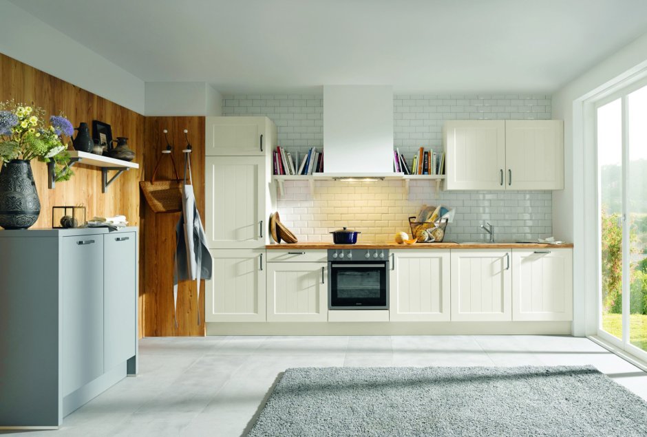 Кухонный фасад ребристый