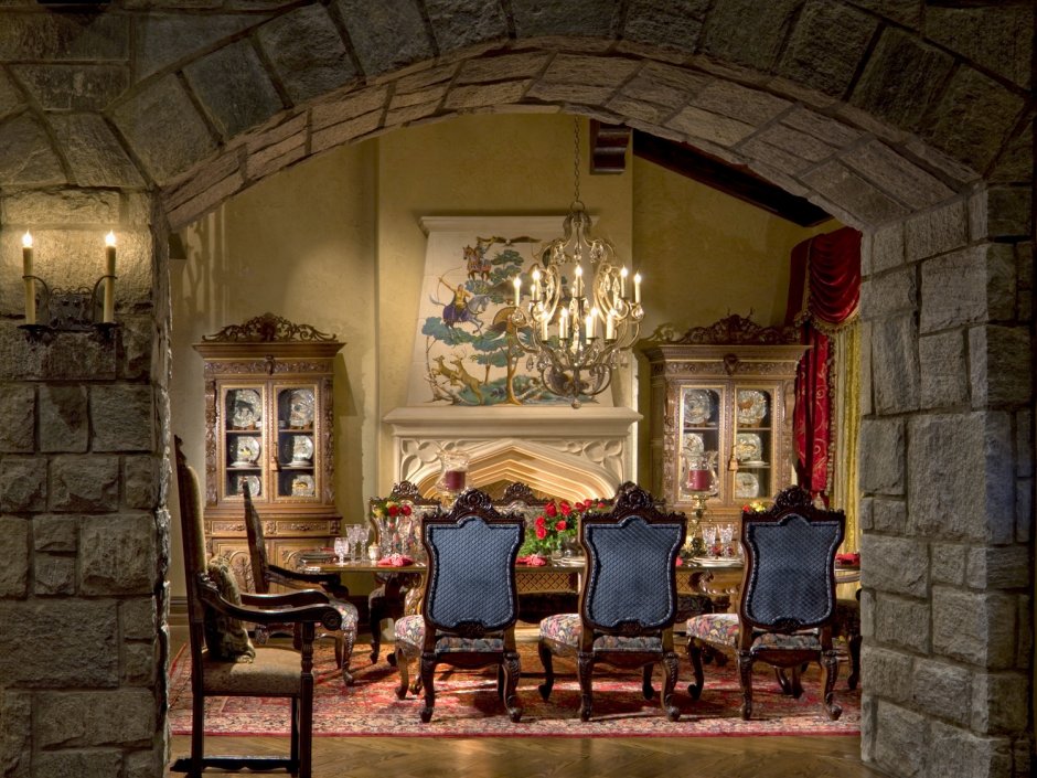 Dining Room в замке драхтенберг