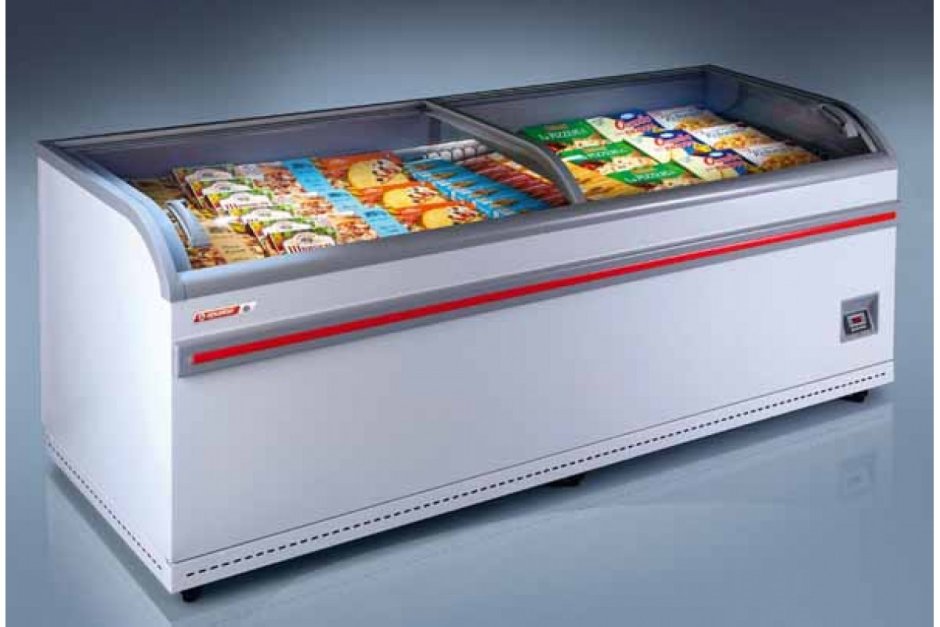 Ларь морозильный Prime 350с Red