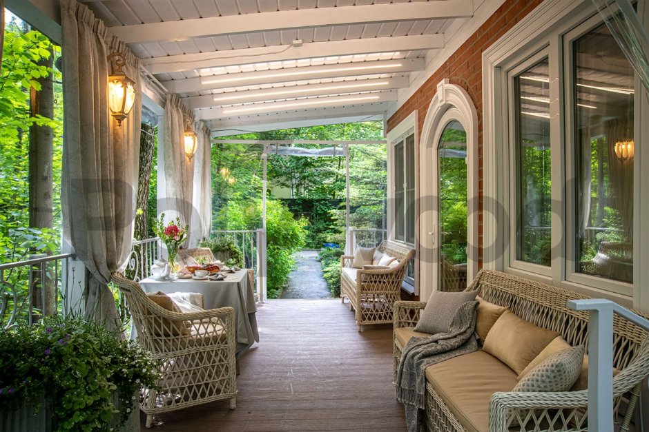 Патио в стиле Модерн