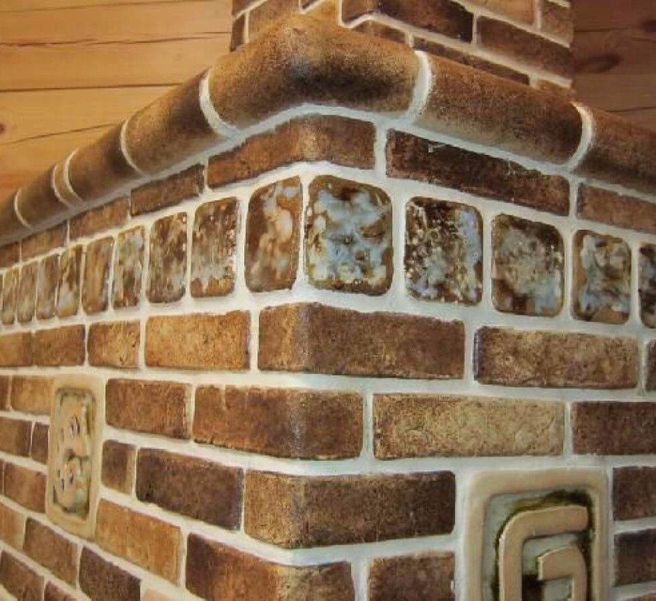 Термостойкая плитка для печей и каминов