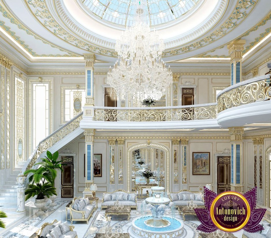 Королевская спальня Luxury Antonovich Design