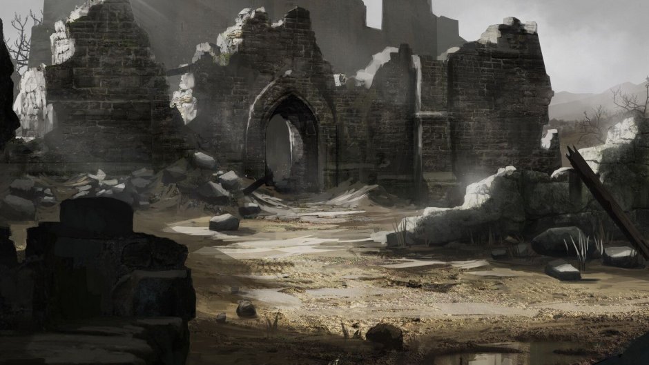 Развалины замка Тиршах
