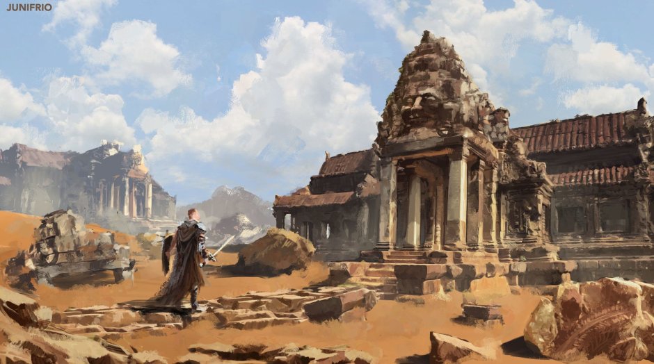 Развалины древней цивилизации
