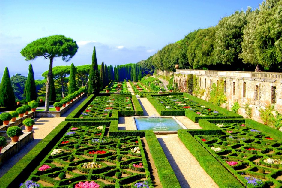 Сад-ксист древний Рим