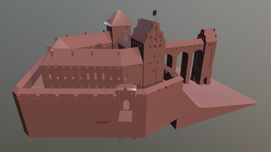 Замок Бальга 3d