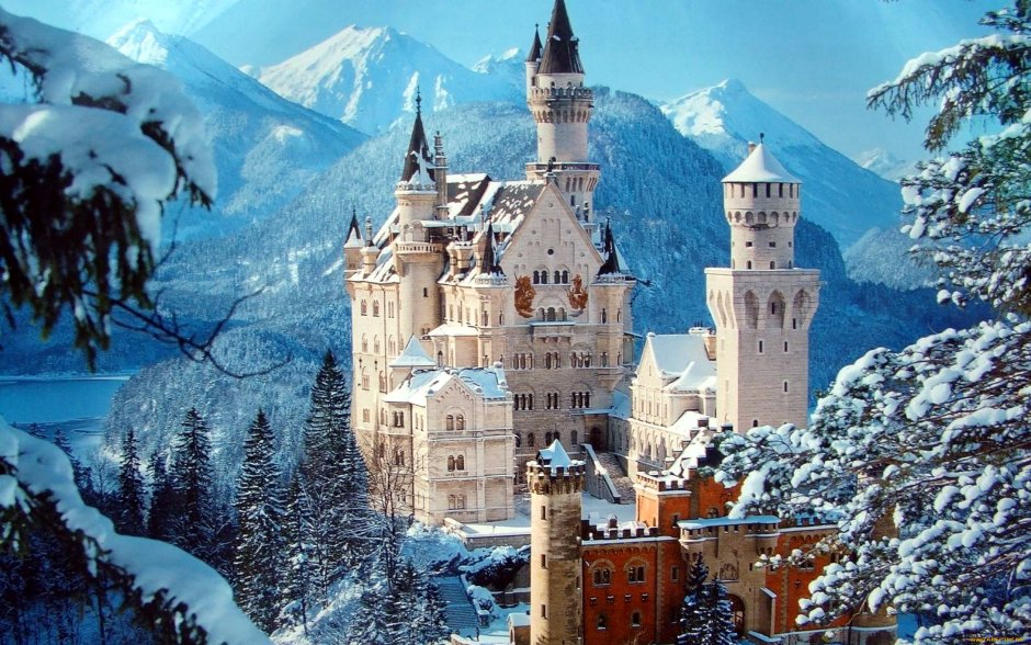 Замок Нойшванштайн (Sсhloss Neuschwanstein)