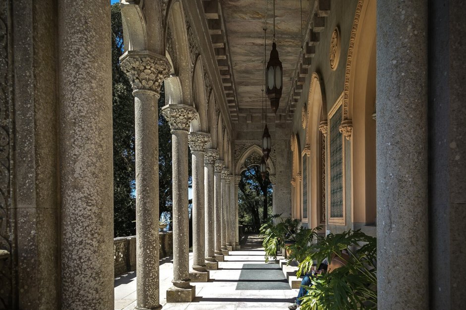 Дворец Монсеррат в Синтре Португалия сад