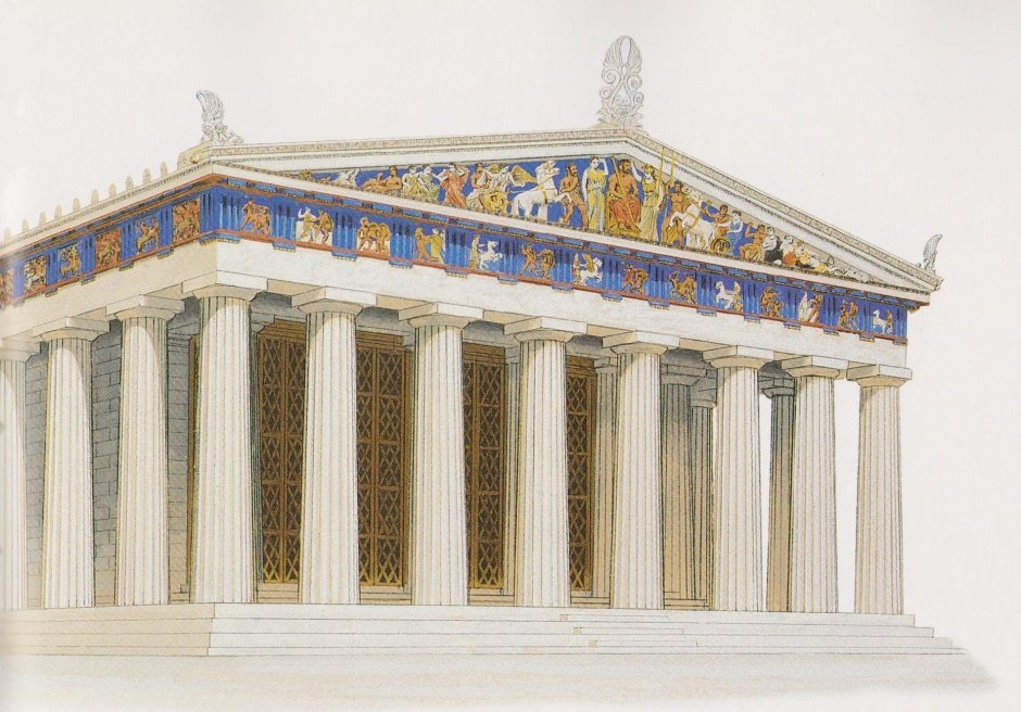 Древнегреческий Архитектор Парфенон