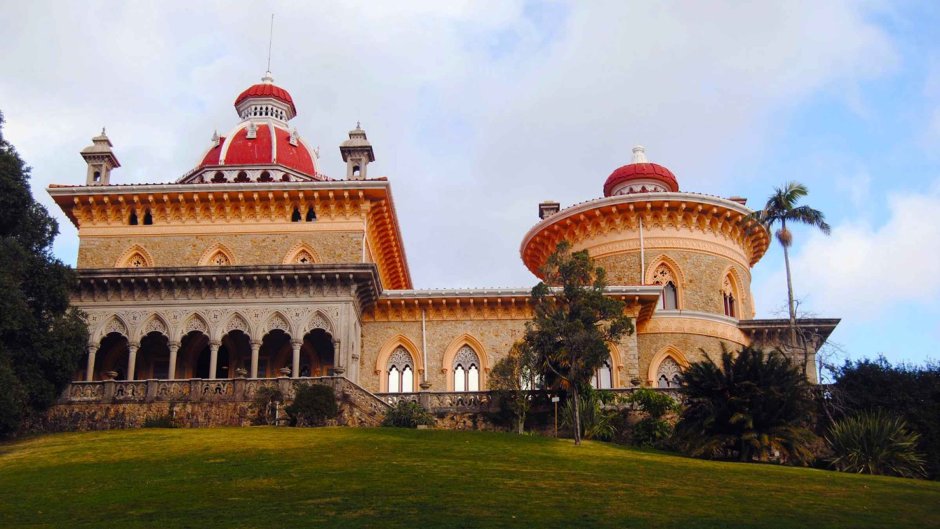 Дворец Монсеррат (Palacio da Monserrate) закат