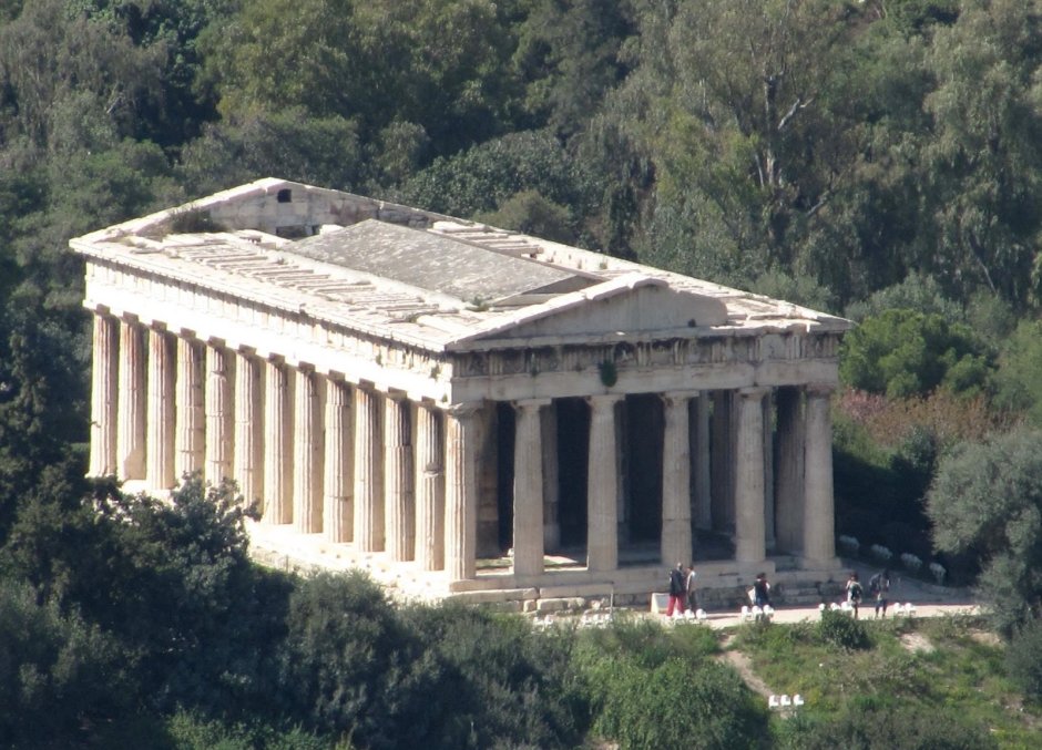 Храм Афины Пронайи и ст. фолос в Дельфах