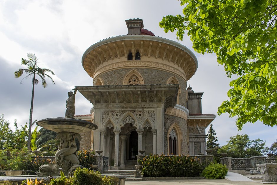 Дворец Монсеррат (Palacio da Monserrate) закат