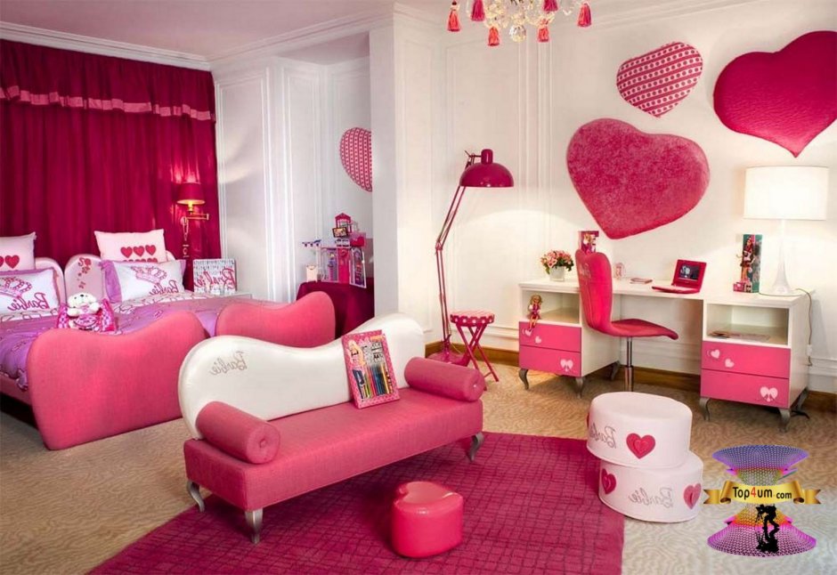 Розовая комната