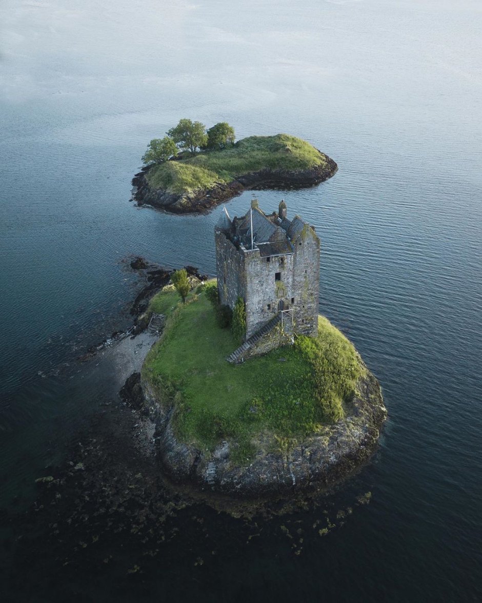 Замок сталкер Шотландия схема