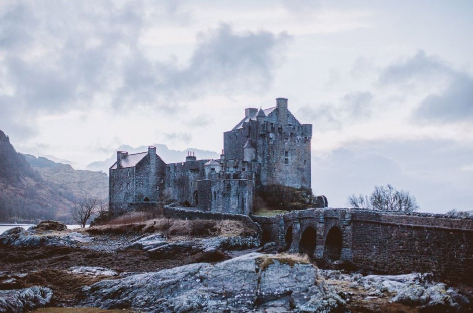 Замок сталкер Шотландия изнутри