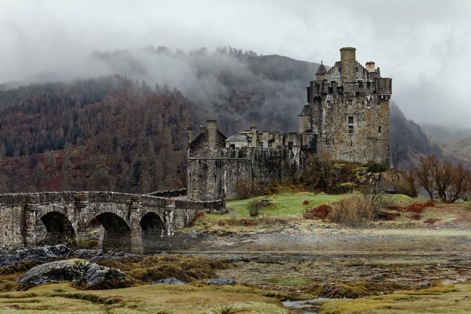 Заброшенные замки Шотландии внутри