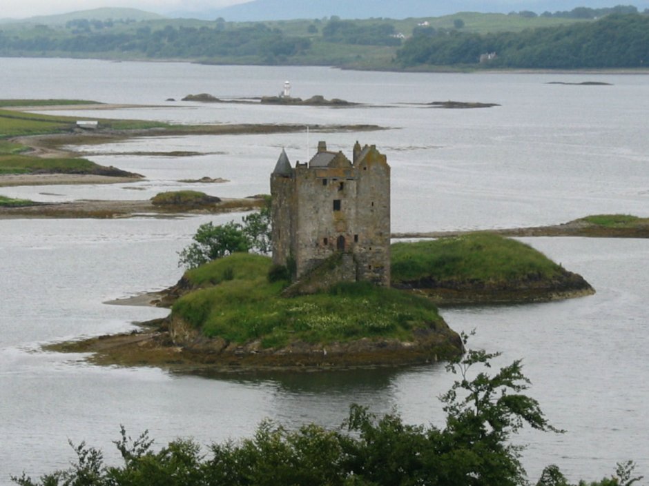 Заброшенный замок дуналастер Шотландия