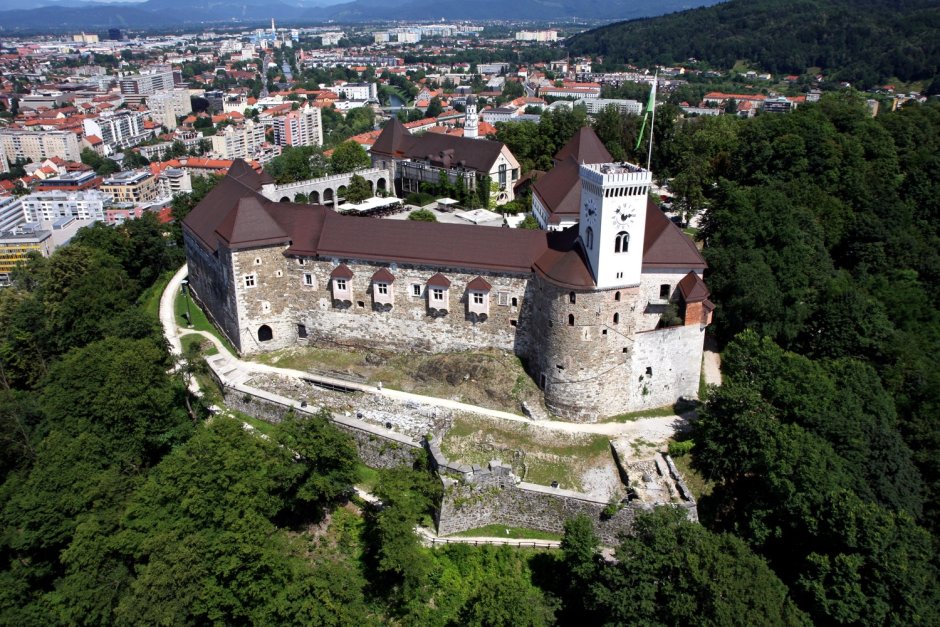 Люблянский замок Словения