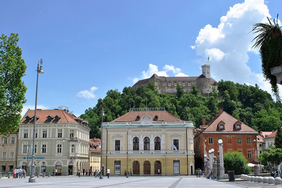 Люблянский замок Словения
