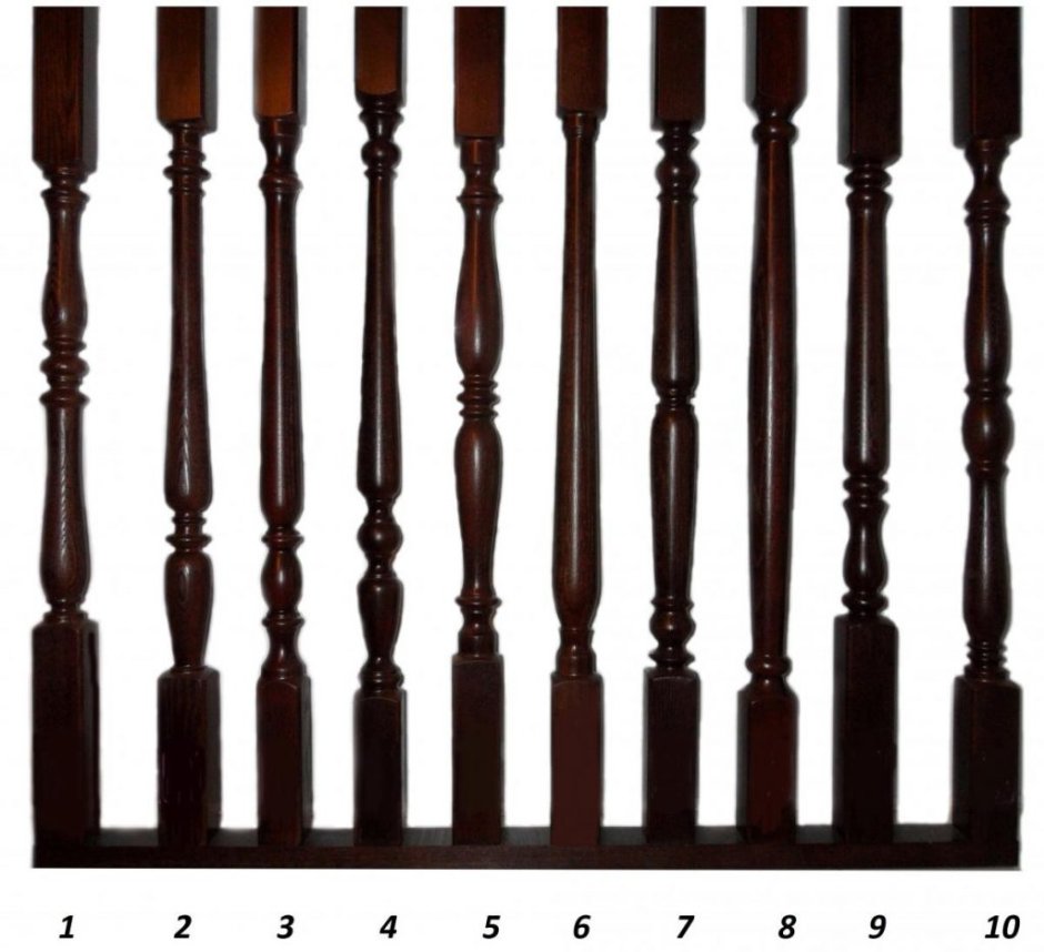 Столбы и балясины для деревянных лестниц