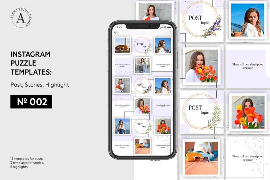 Instagram shop Templates