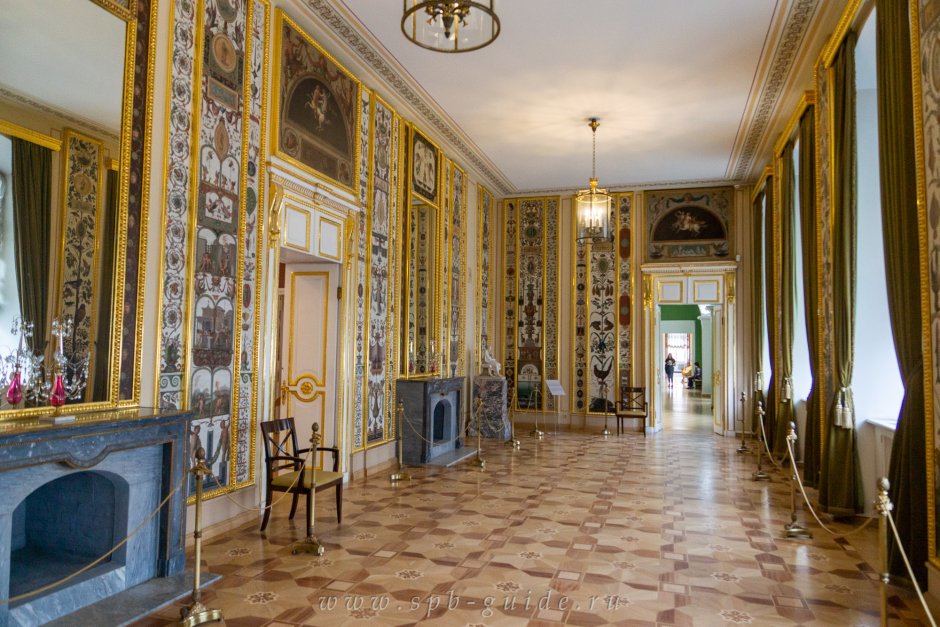 Русский музей Строгановский дворец внутри