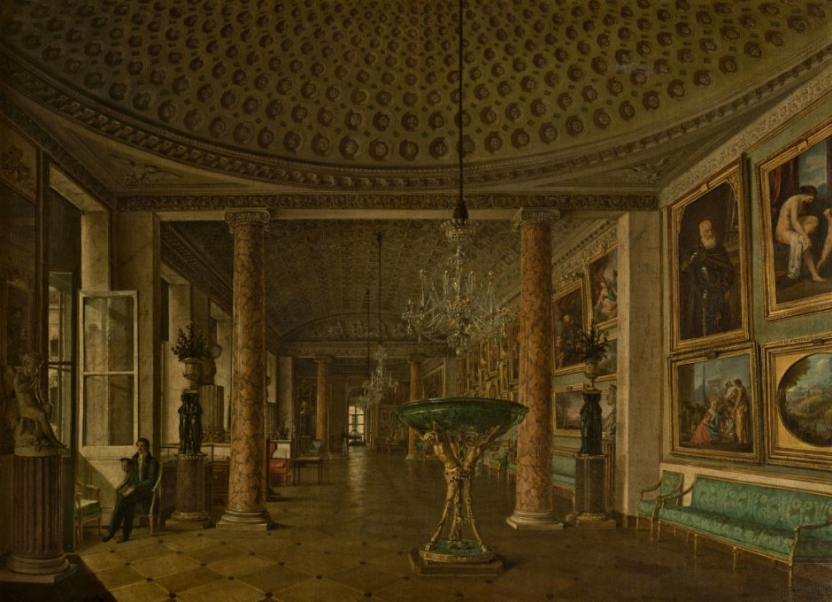 Картинная галерея Строгановского Никитин 1832