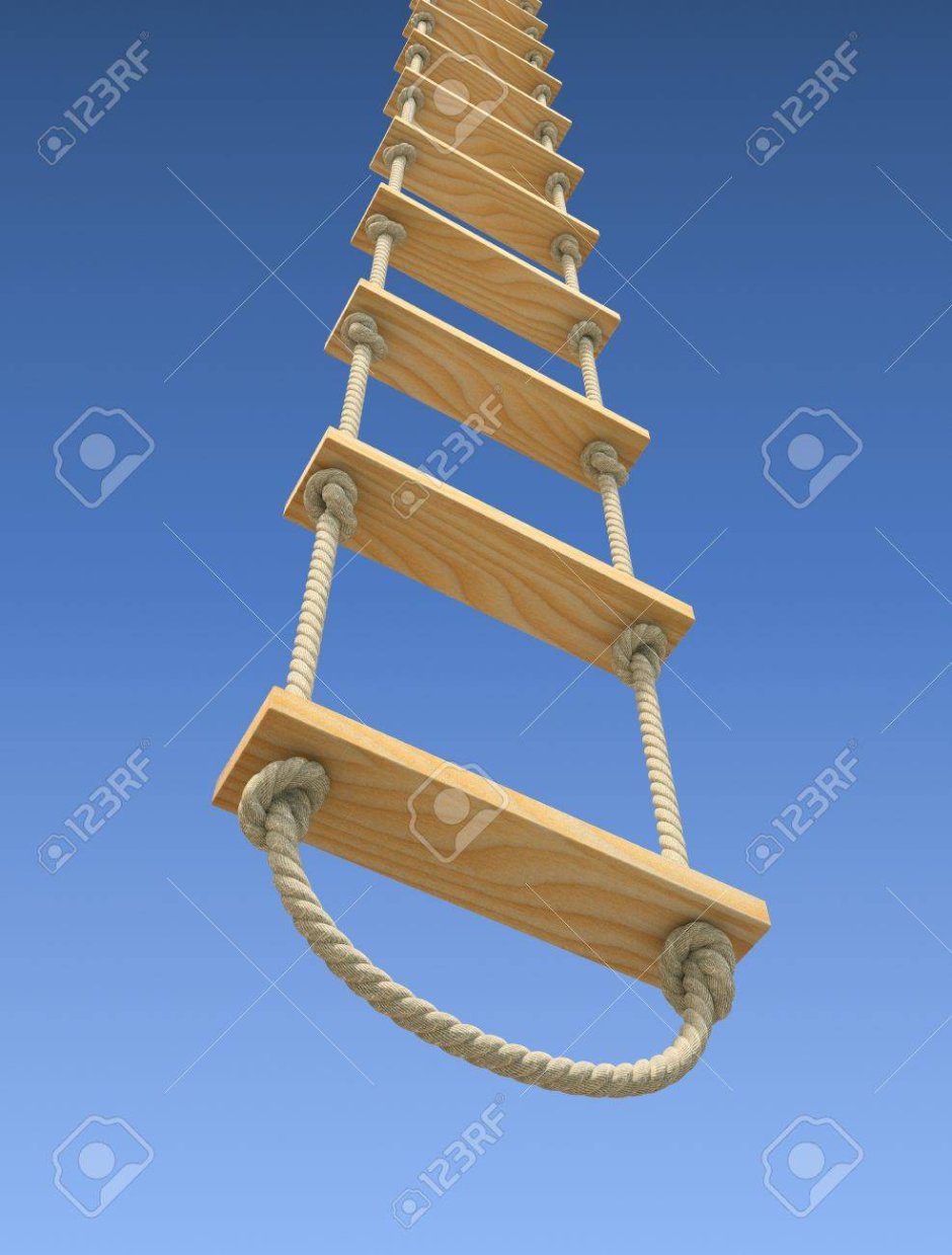 Детская веревочная лестница