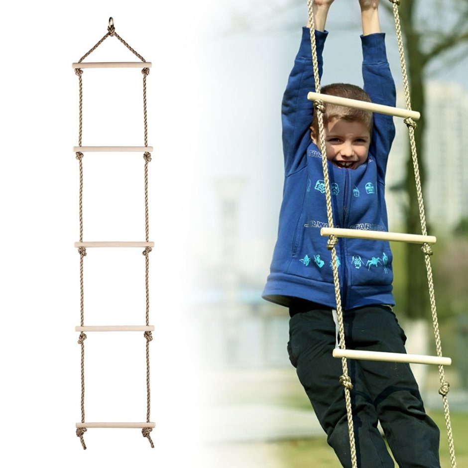 Детская веревочная лестница Размеры