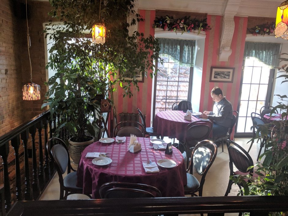 Ресторан у камина в Комарово