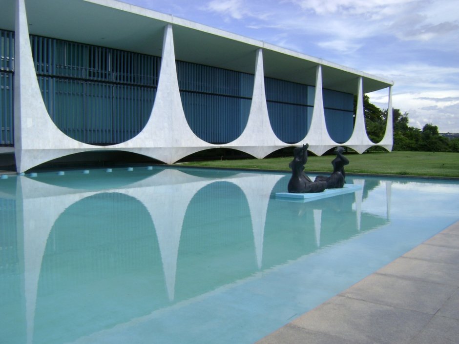 Дворец Алворада — резиденция президента Бразилии