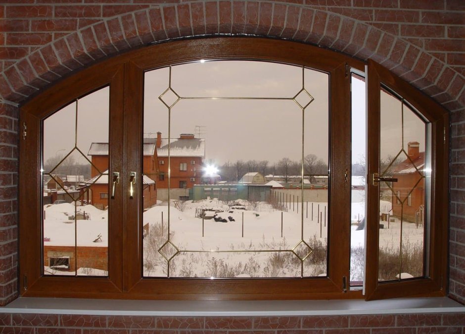 Арочные окна ПВХ