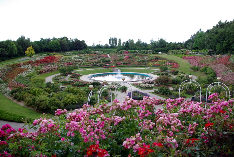 Альбер Кан французский сад
