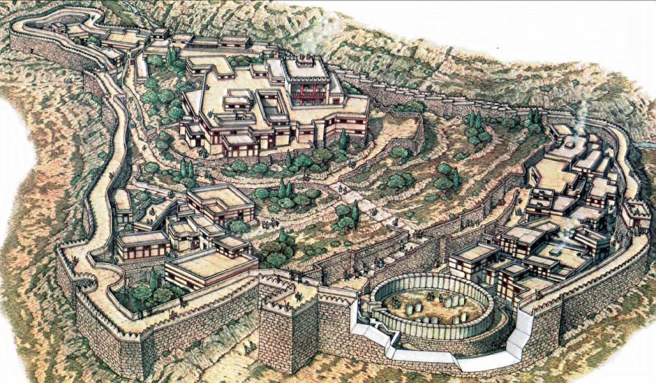 Город дворец Микены царя Агамемнона