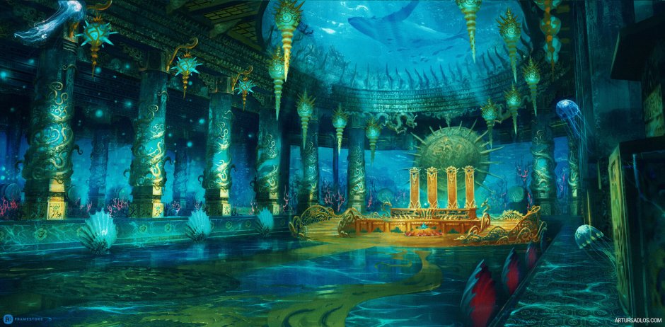 Подводный дворец ариэль