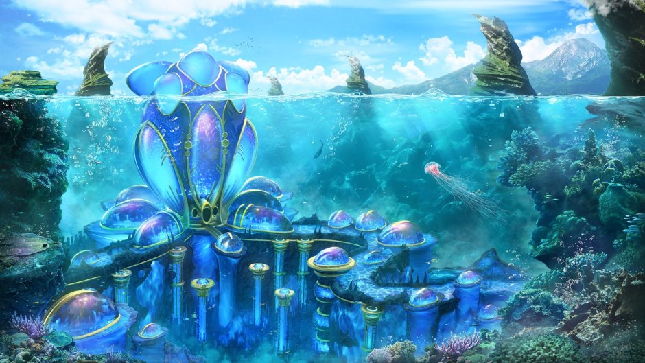 Подводное царство Ариэль фон