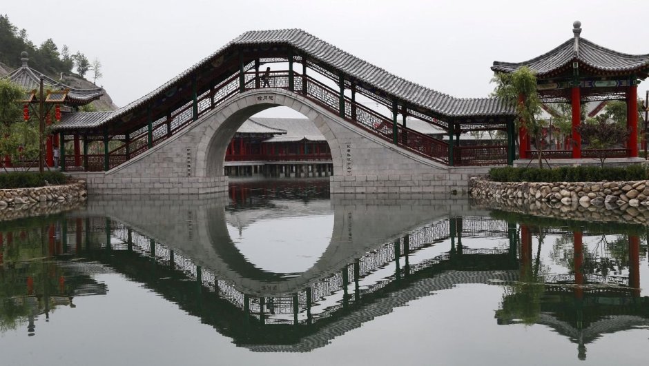 Старый летний дворец Юаньминъюань в Пекине