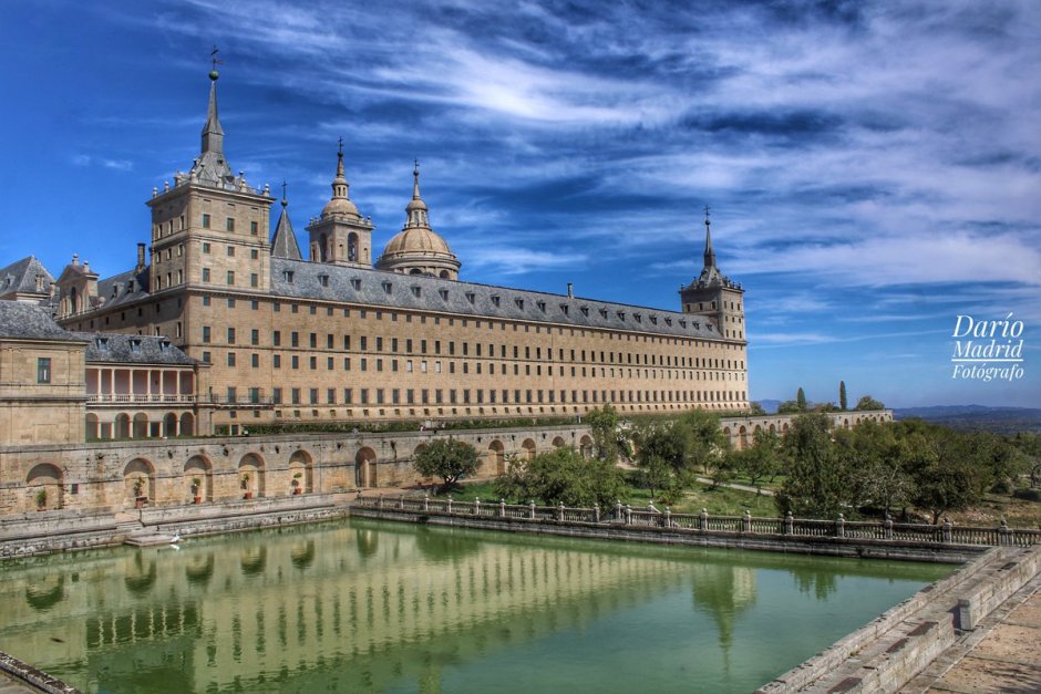 Мадрид дворец Эскориал 19 век