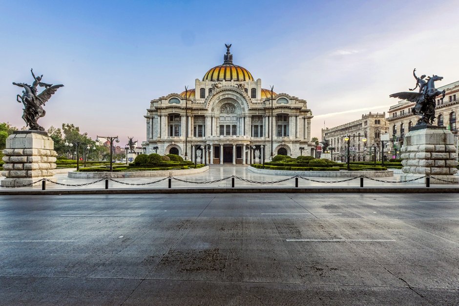 Дворец изящных искусств, Мехико, Мексика план