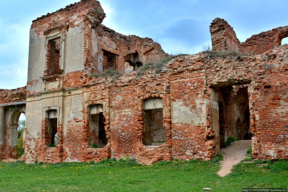 Ружанский дворец до разрушения