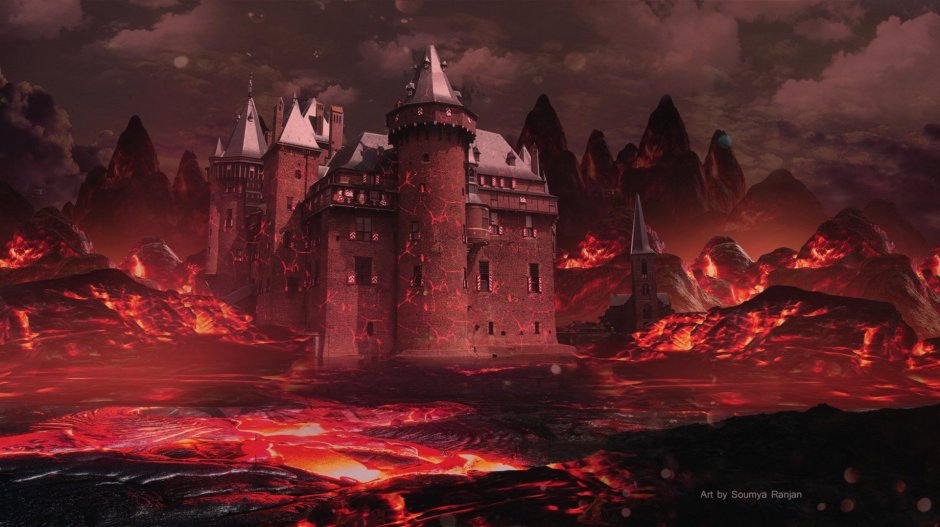 Stronghold замок арт
