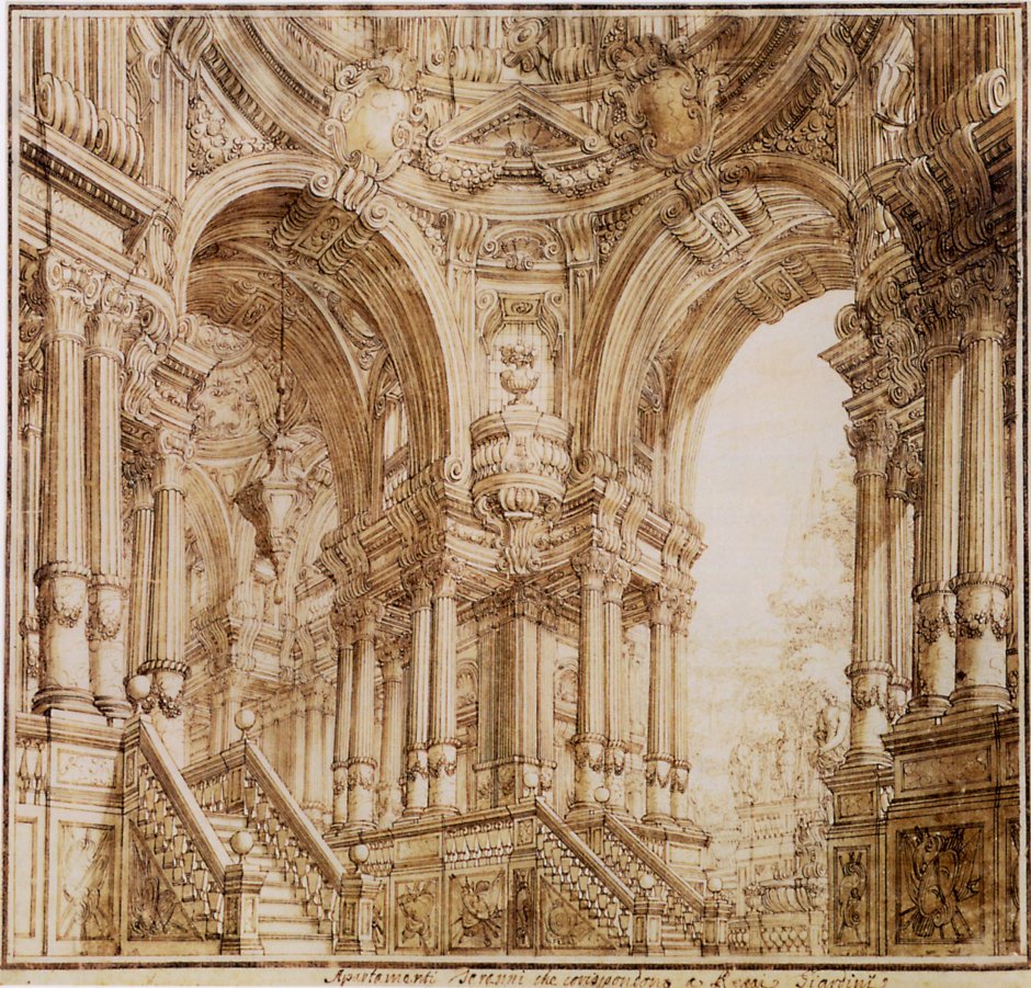Франческо Галли да Бибиена. Амфитеатр. 1719г.