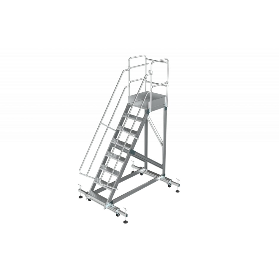 Передвижная лестница с платформой ЛСП-1,0 4 ступени