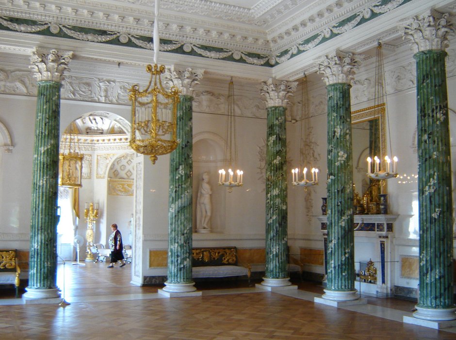 Таврический дворец в Санкт-Петербурге план фасад