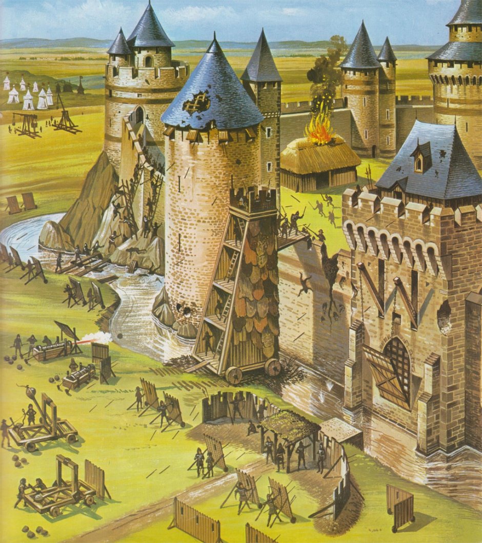 Романские замки средневековья