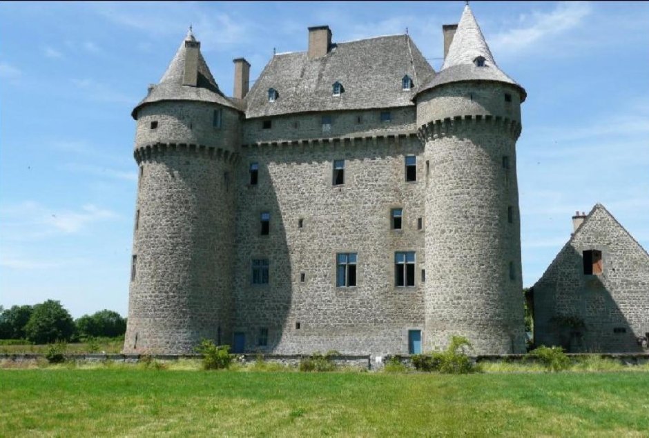Замок феодала Франция