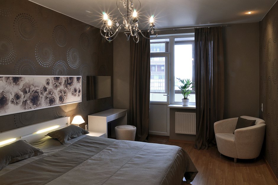 Спальня на лоджии